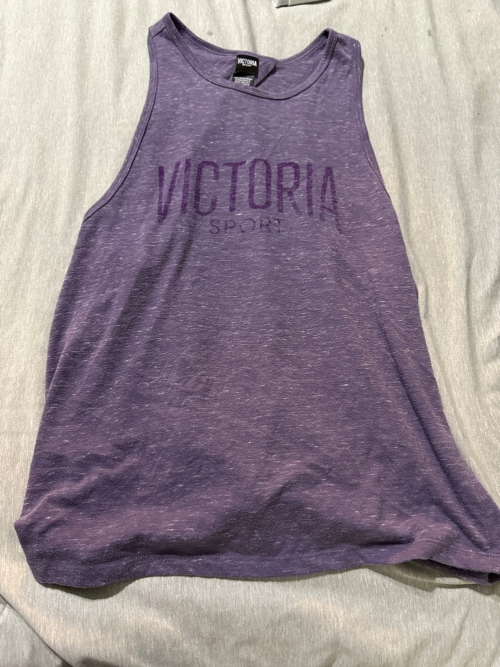 Victoria's Secret Purple Heathered Tank Top